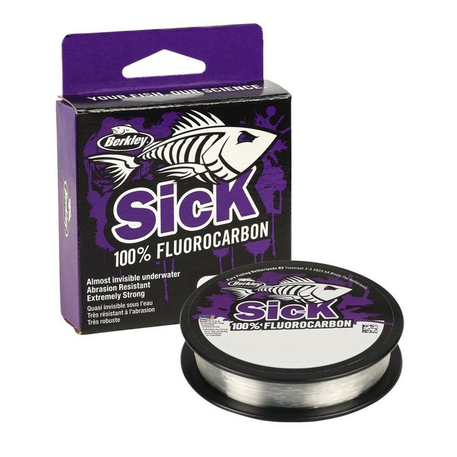 Berkley Fluorocarbon Clear 2 lb Line Weight Fishing Fishing Lines