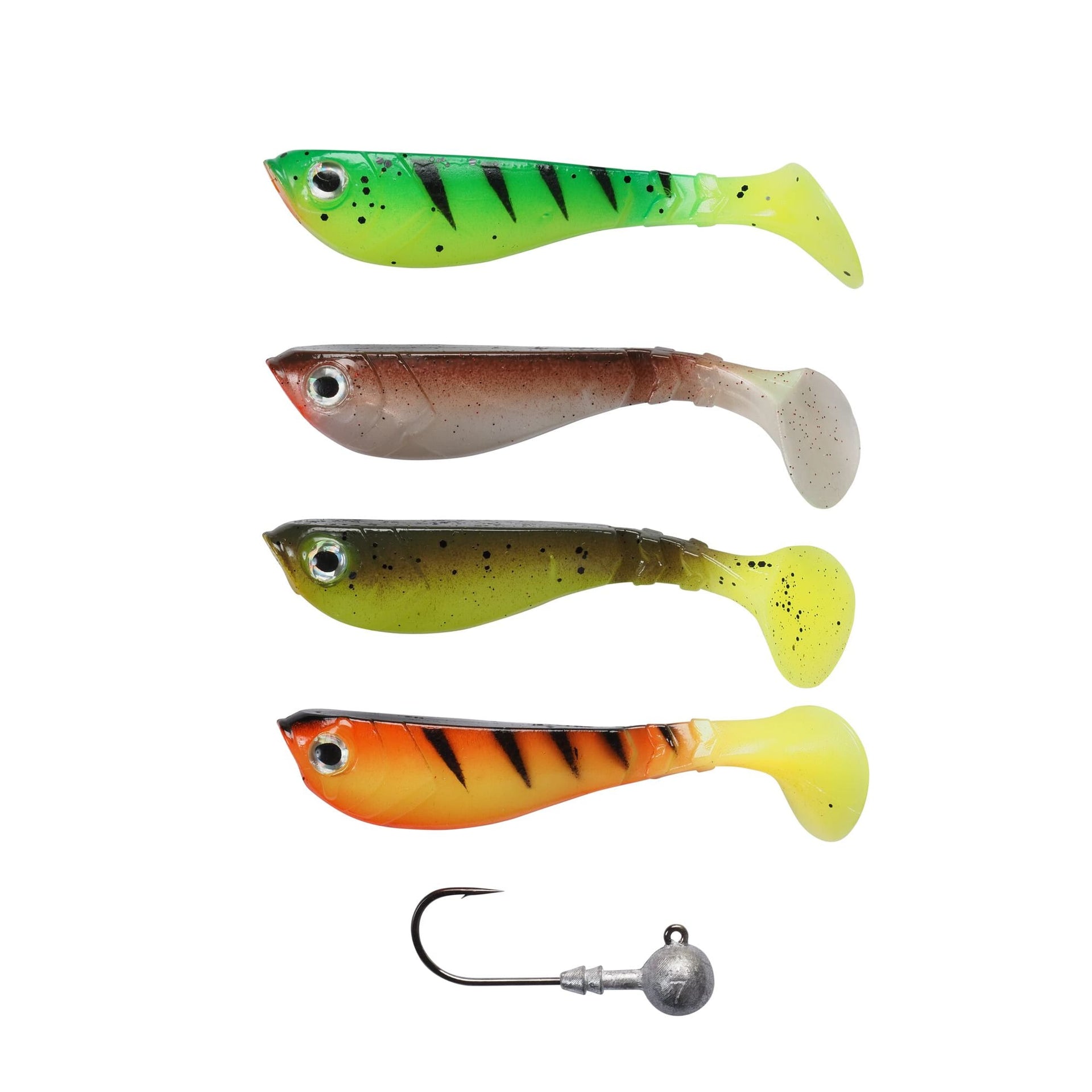 Berkley Pulse Shad MixBox with Jigheads