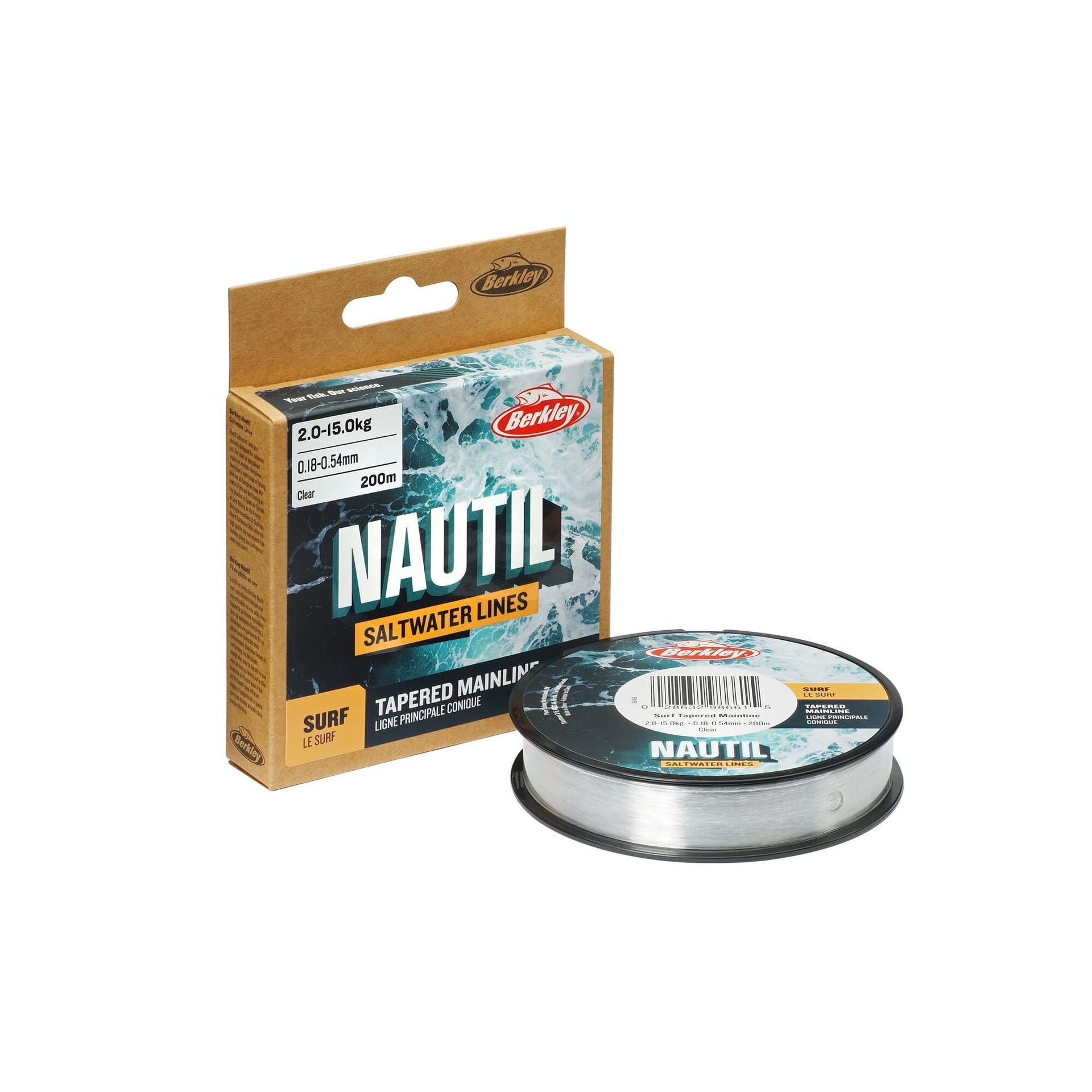 Berkley Nautil Surf Monofilament Tapered
