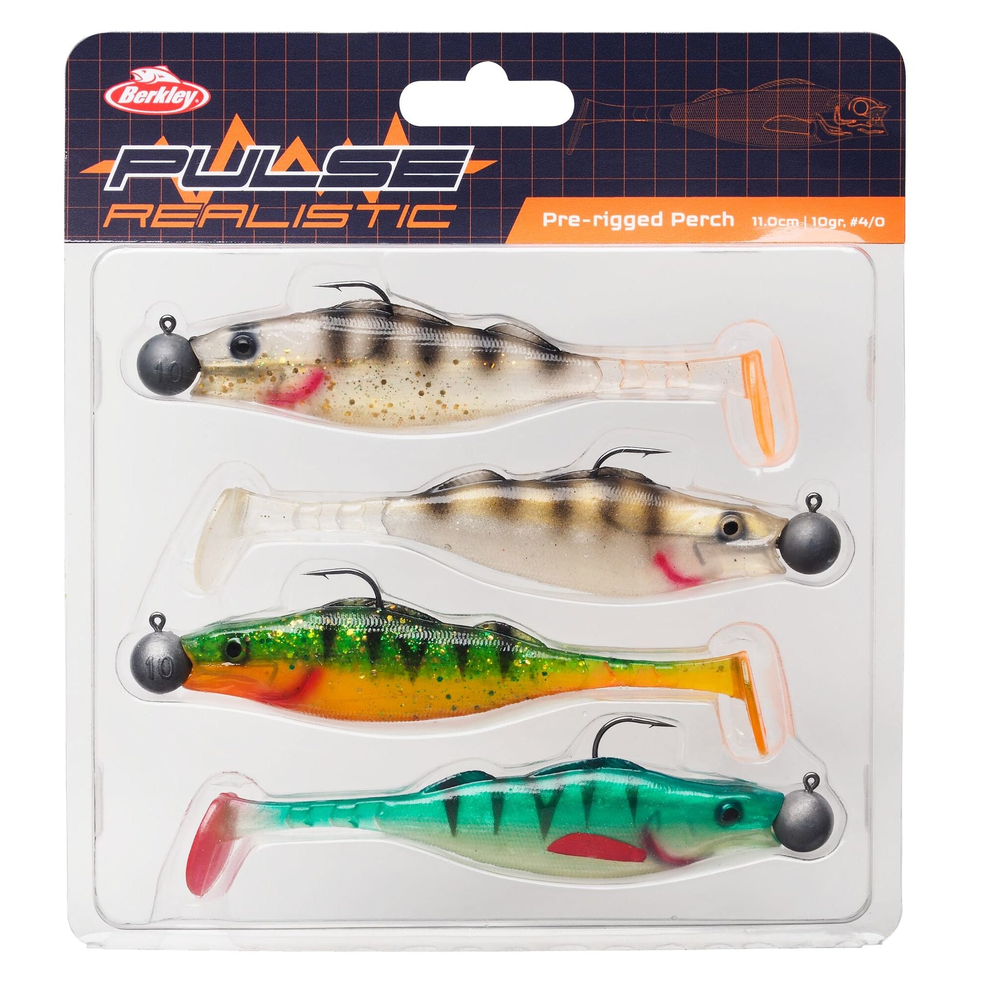 Berkley Pulse Realistic Perch Prerigged