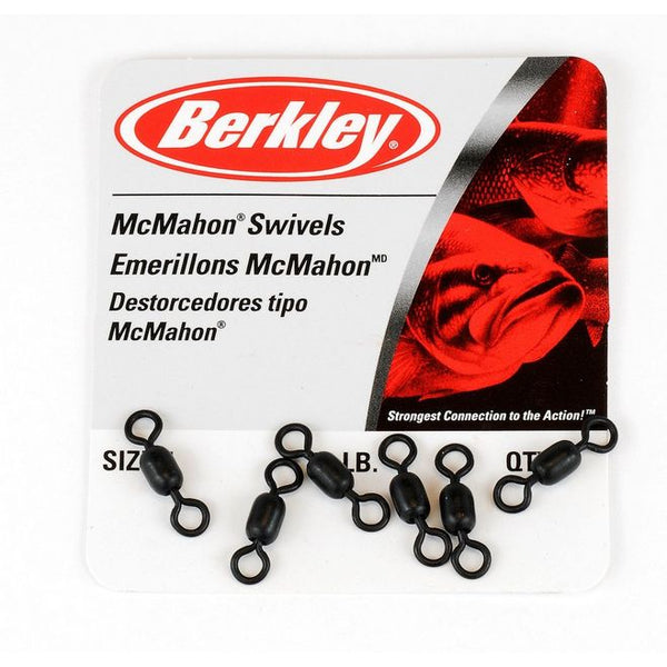 Berkley McMahon Ball Bearing Swivels With Snaps - Fishing Terminal